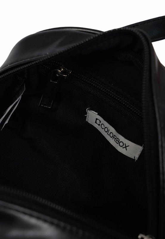 Black Mini Bag with Charm