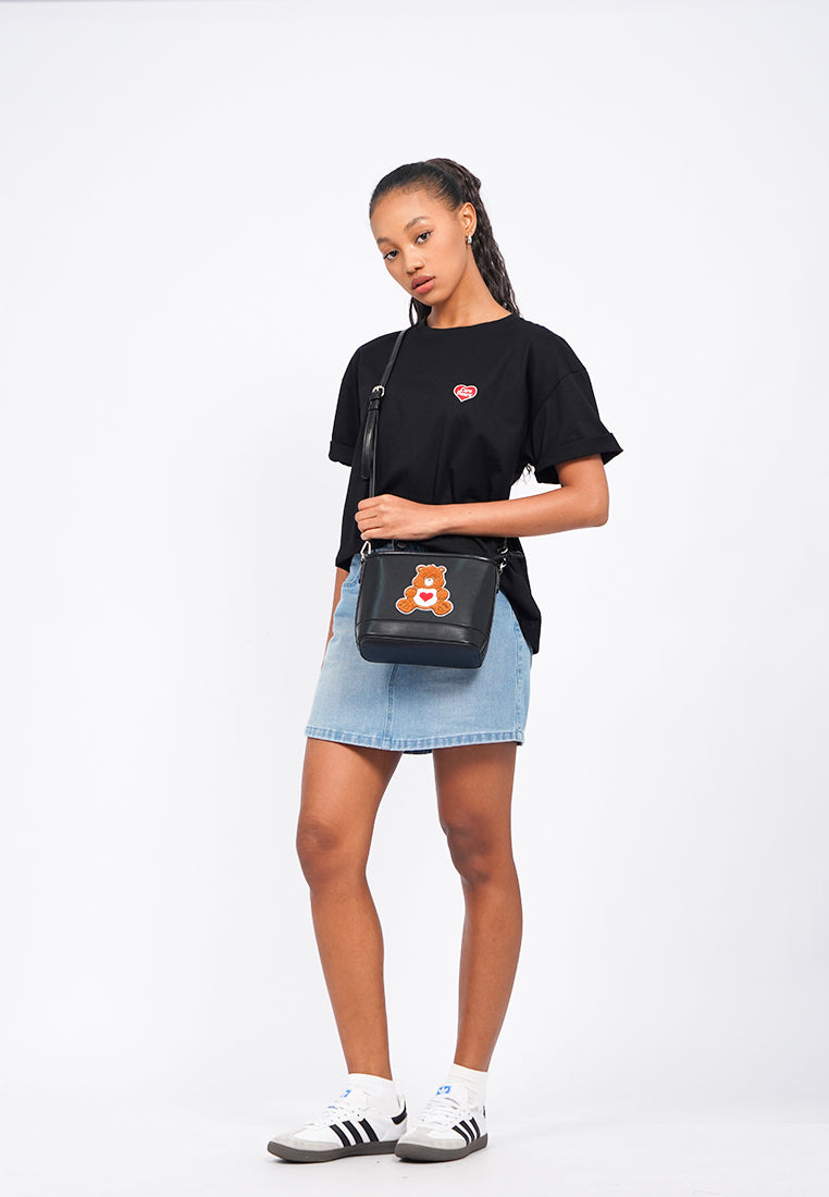 Care Bears Sling Bag Black