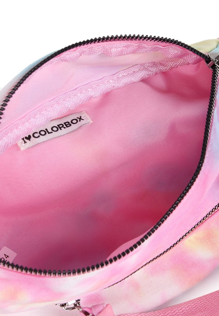 Multicolor Tie Dye Waist Bag