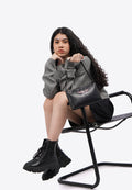 Kuromi Sling Bag Black