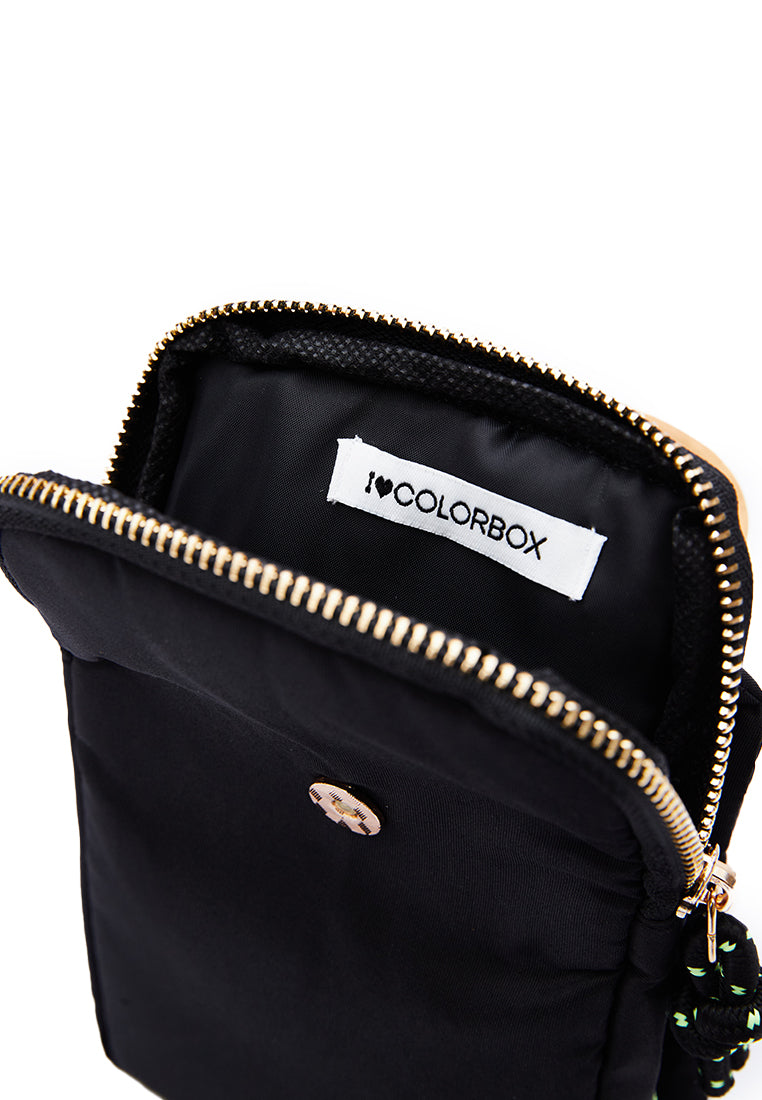 Black Cross Body Phone Bag