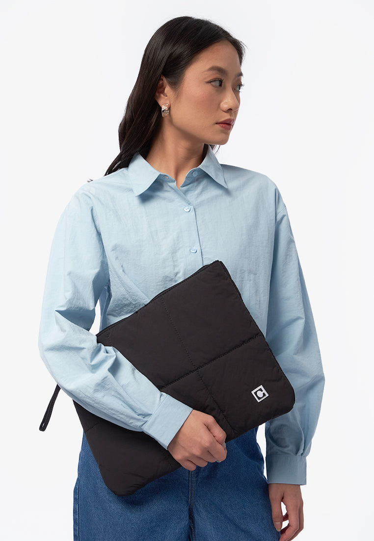 Puffy Laptop Sleeve Black