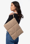 Puffy Laptop Sleeve Brown