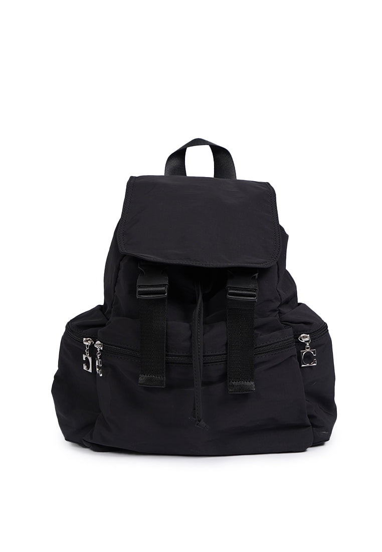 Black Multipocket Backpack