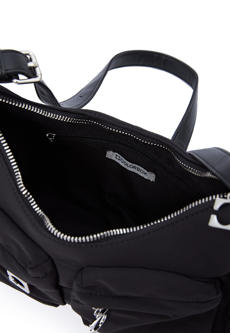 Double Pocket Shoulder Bag