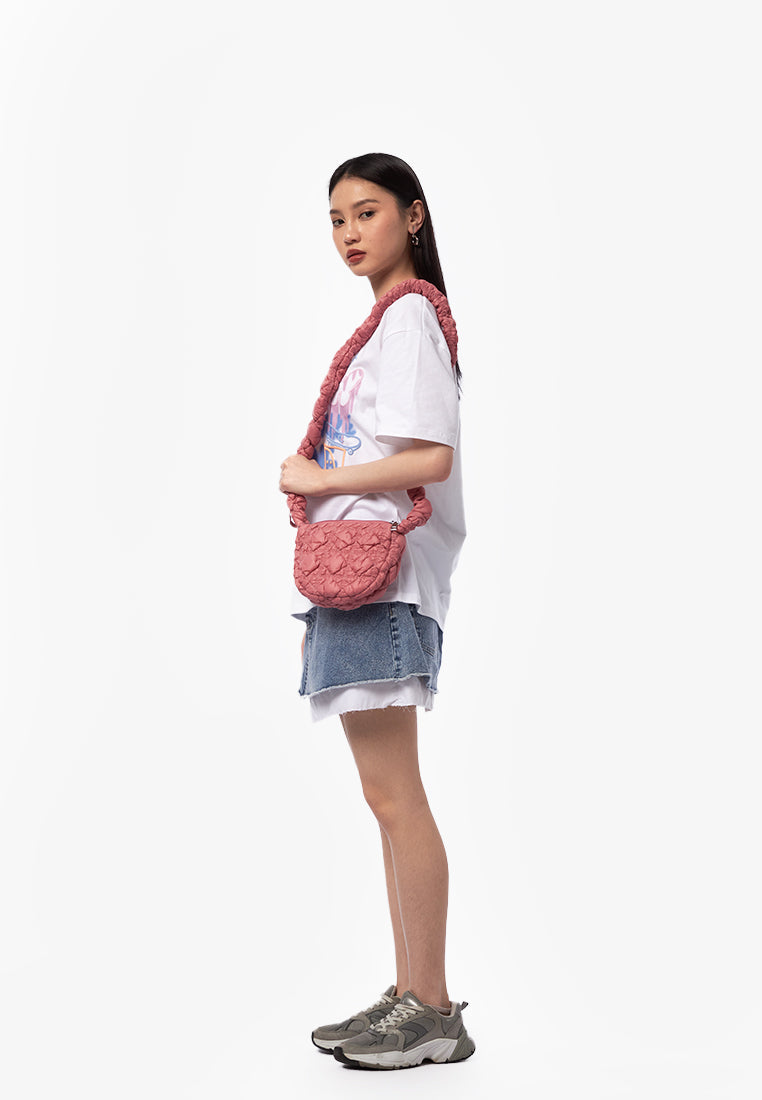 Pink Puffy Bag