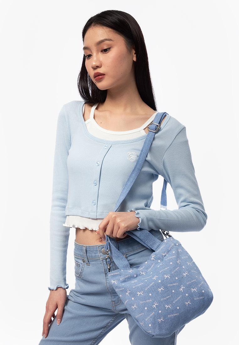 Denim Sling Bag