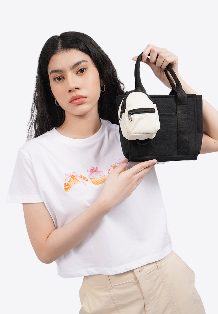Off White Bag Charm