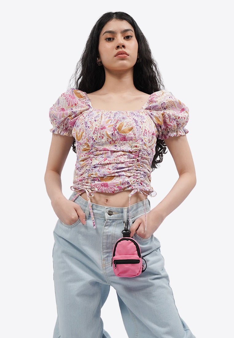 Pink Bag Charm