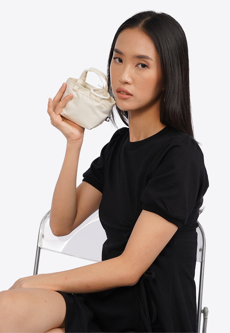Off White Bag Charm