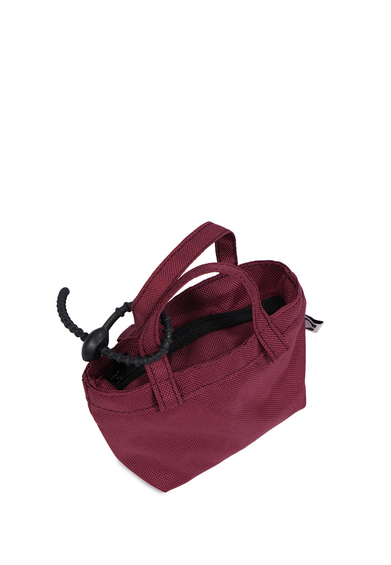 Maroon Bag Charm