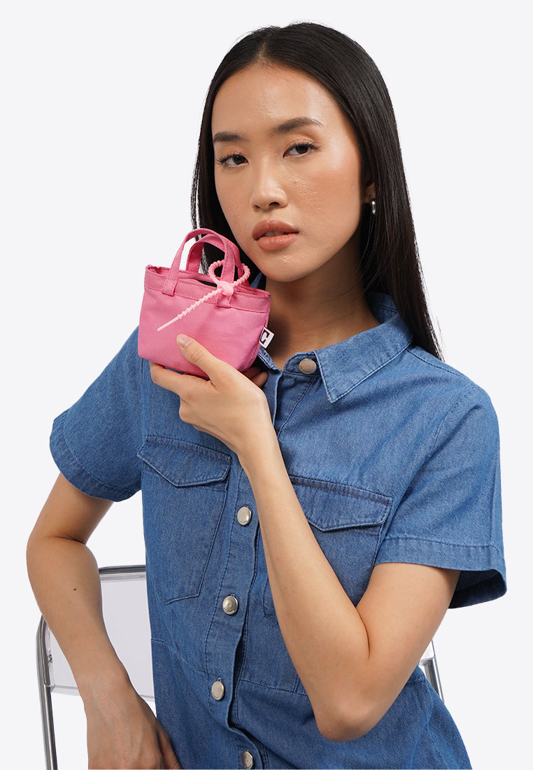 Pink Bag Charm