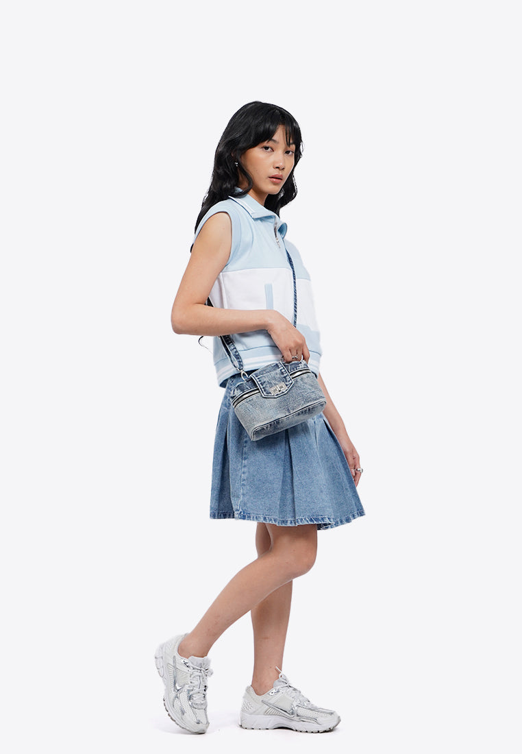 Denim Sling Bag