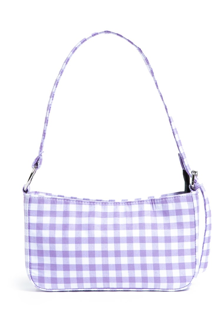 Gingham Shoulder Bag Lilac