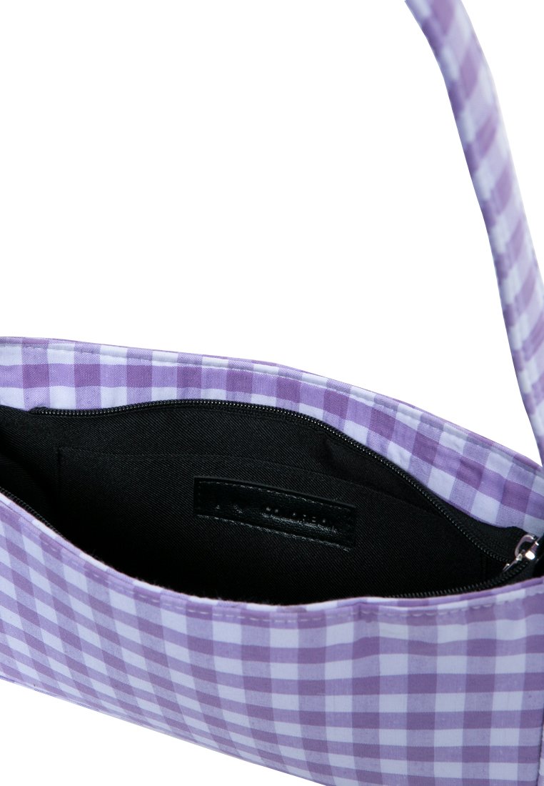 Gingham Shoulder Bag Lilac