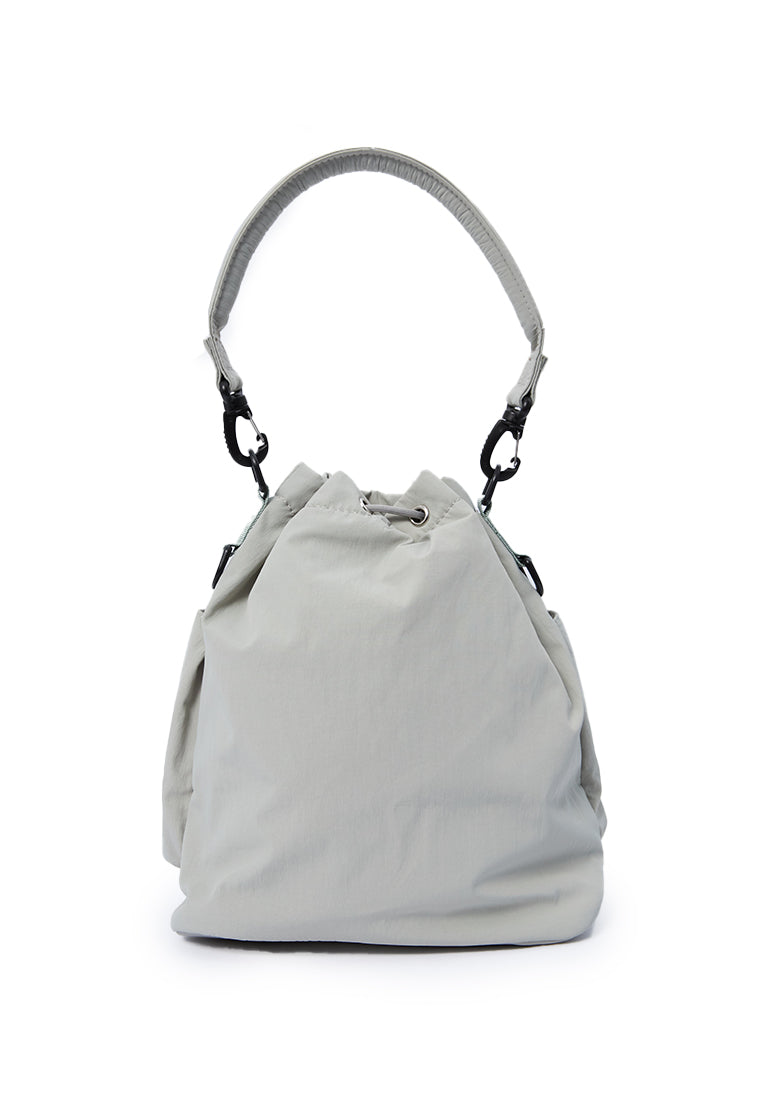 Drawstring Shoulder Bag Sage