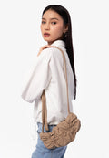 Popcorn Sling Bag Khaki