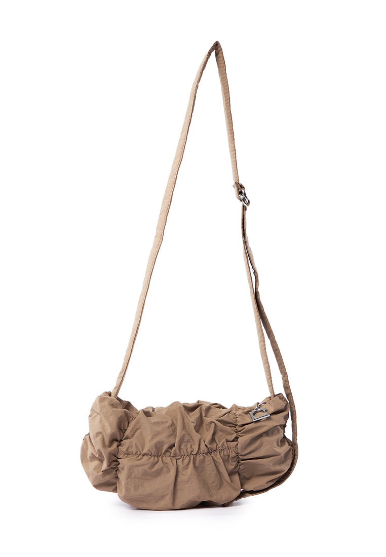 Popcorn Sling Bag Khaki