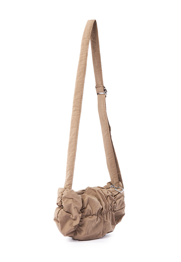 Popcorn Sling Bag Khaki