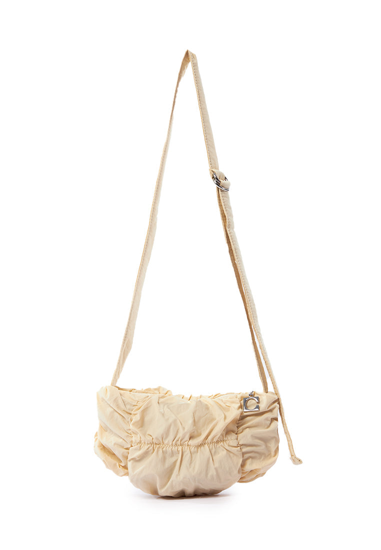 Popcorn Sling Bag Soft Yellow