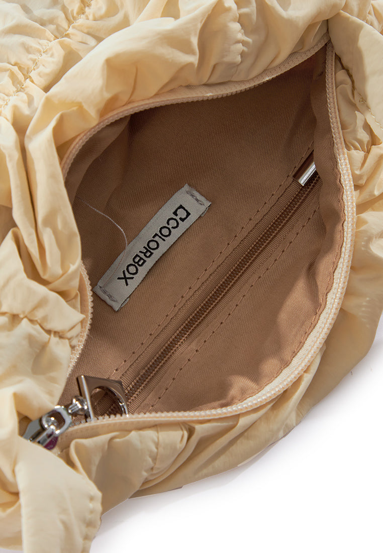 Popcorn Sling Bag Soft Yellow