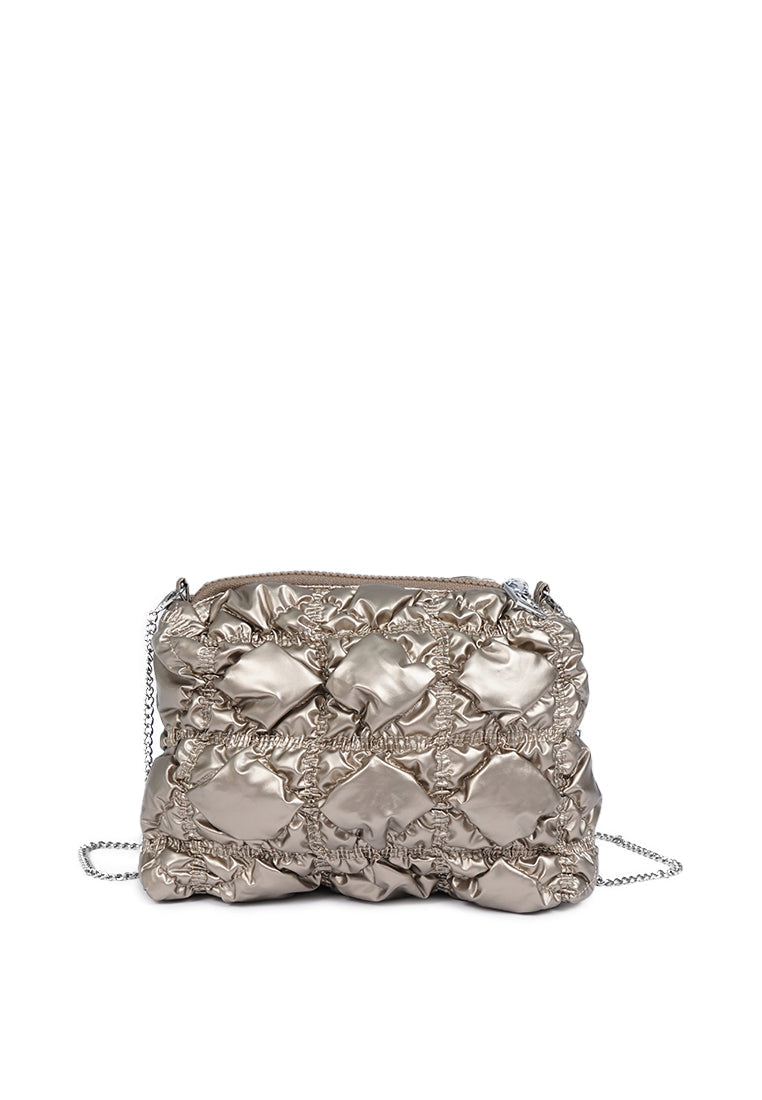 Sling Bag Pouch Light Gold