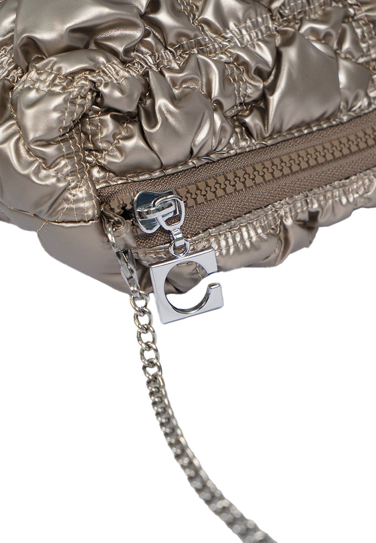 Sling Bag Pouch Light Gold