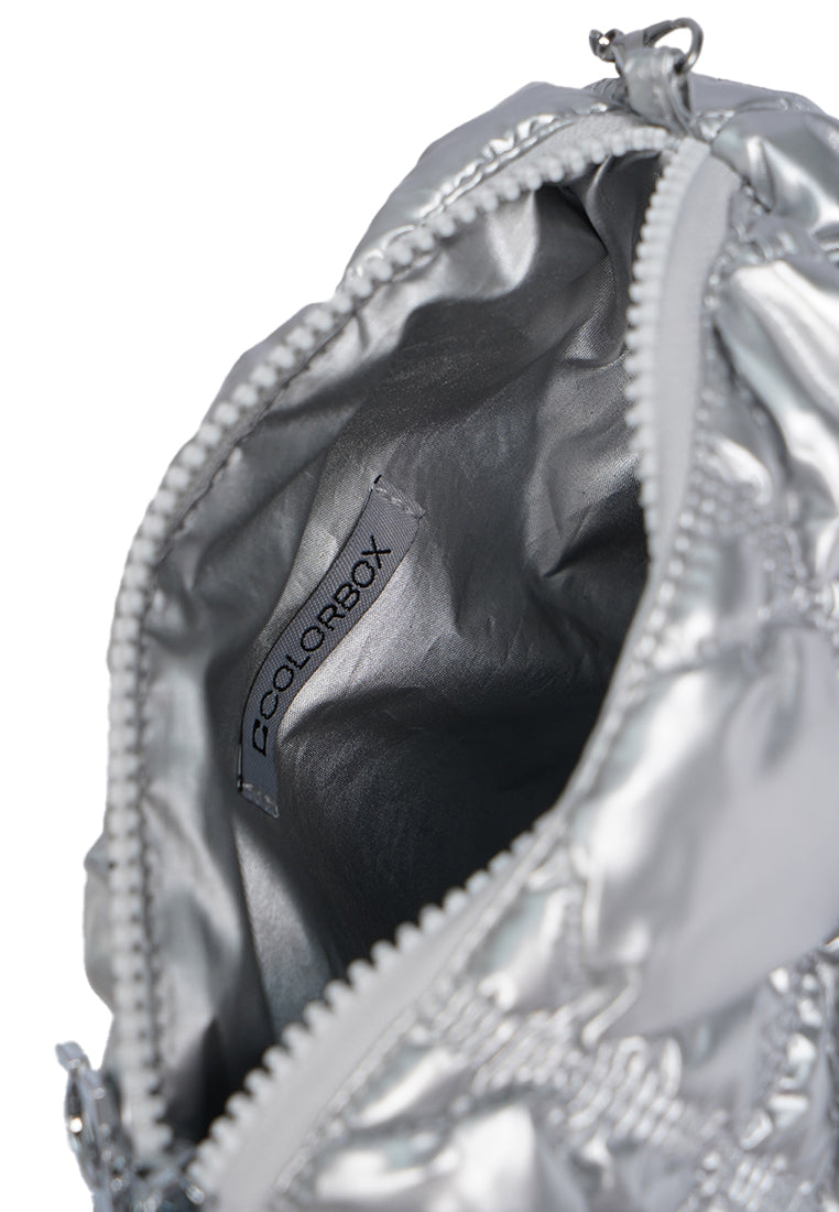 Sling Bag Pouch Silver