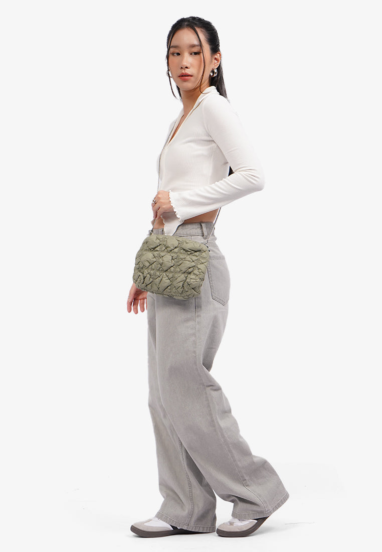 Sling Bag Pouch Sage