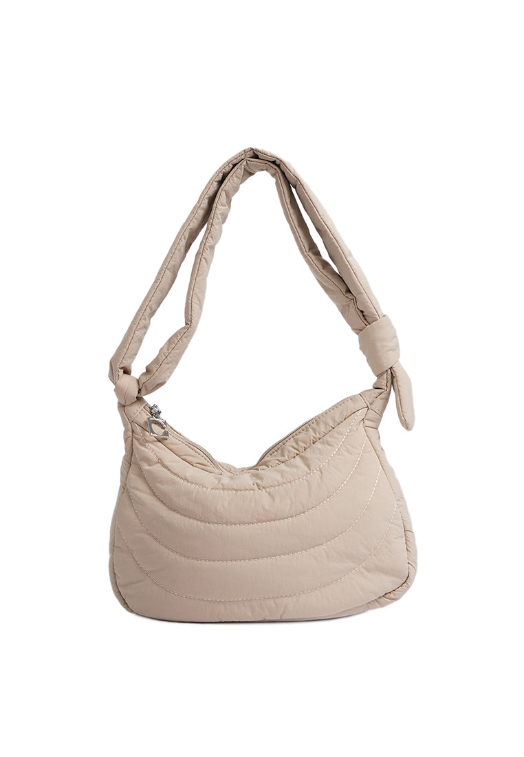Puffy Sling Beige
