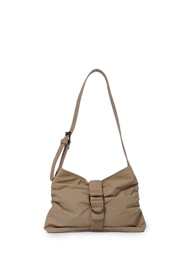 Khaki Buckle Bag