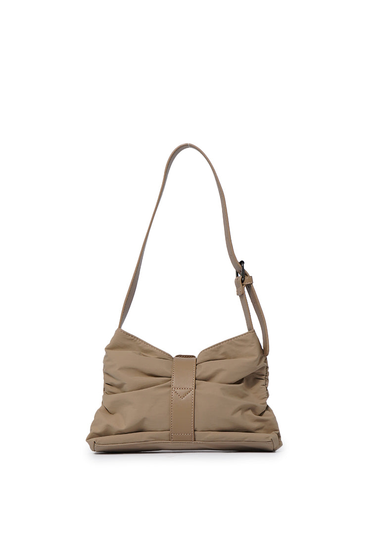 Khaki Buckle Bag