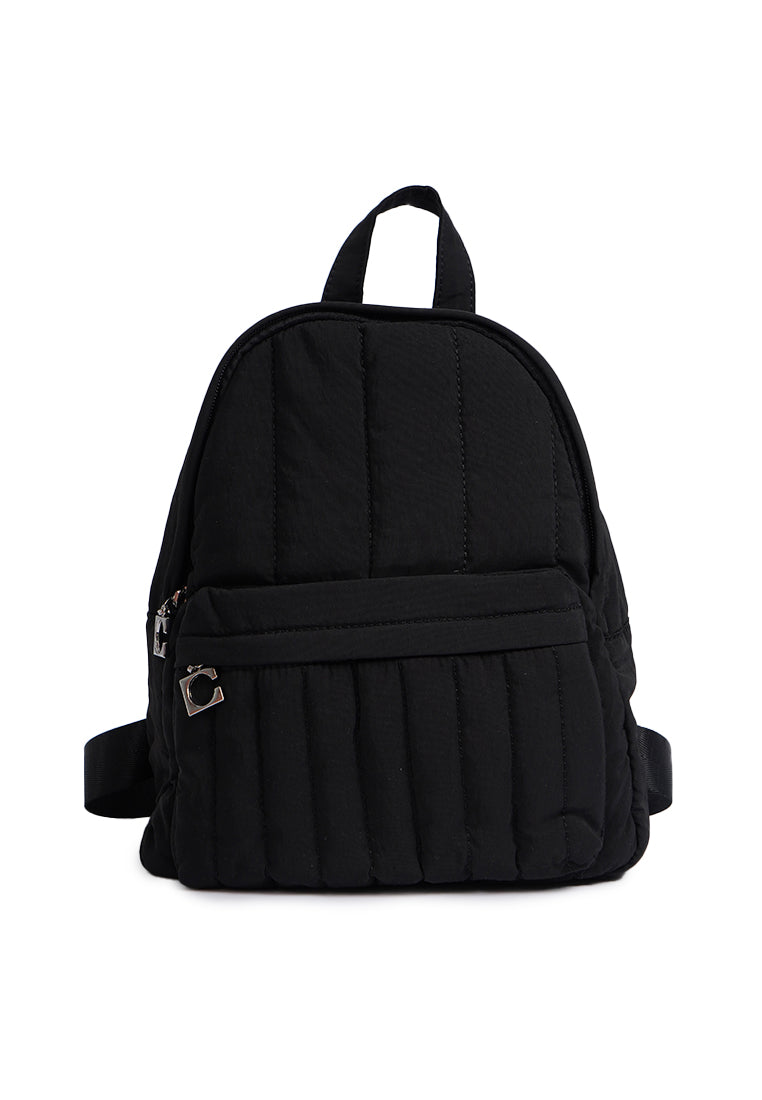 Puffy Backpack Black