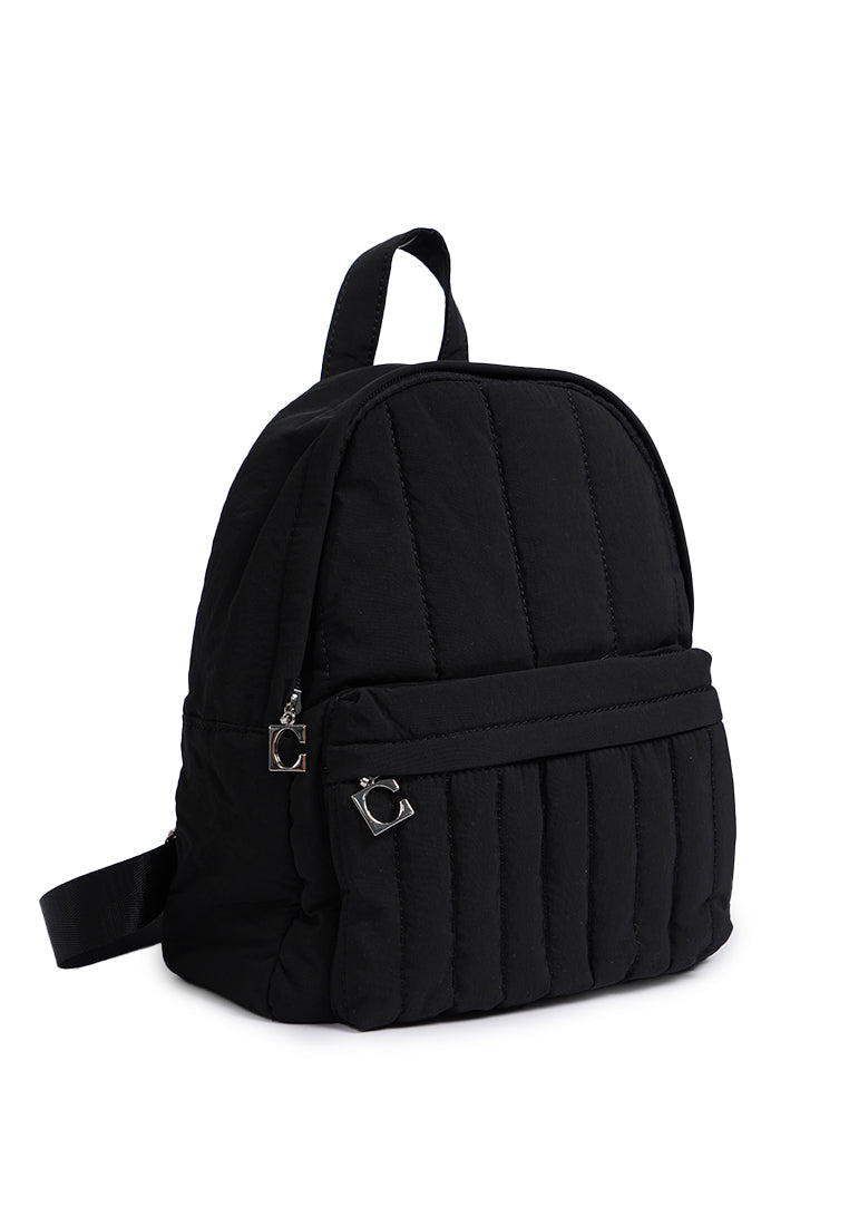 Puffy Backpack Black