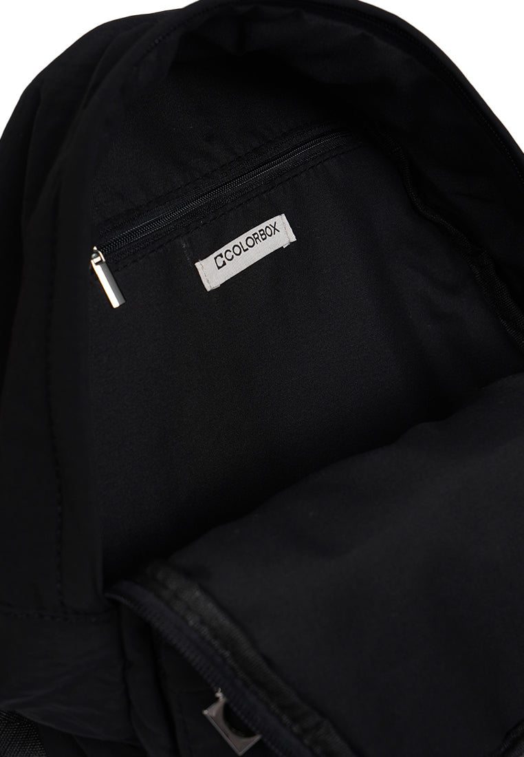 Puffy Backpack Black