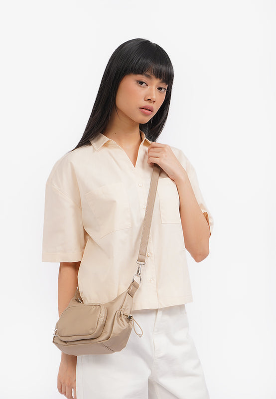 Khaki Sling Bag