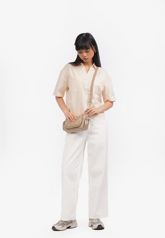 Khaki Sling Bag