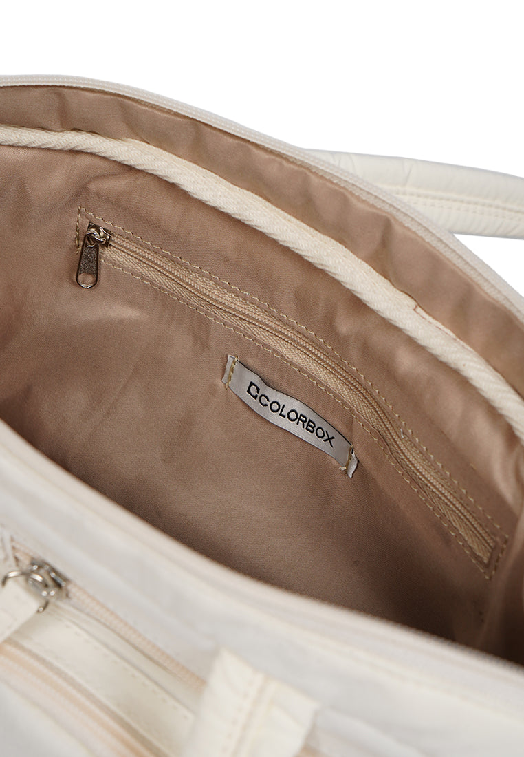 Off White Shoulder Bag