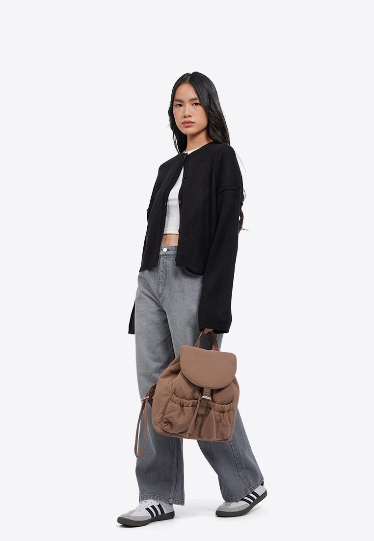 Brown Backpack