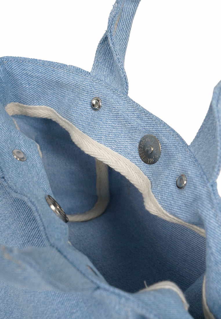 Light Blue Sling Bag