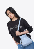 Lt. Blue Sling Bag