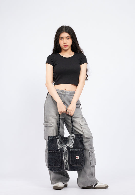 Black Tote Bag