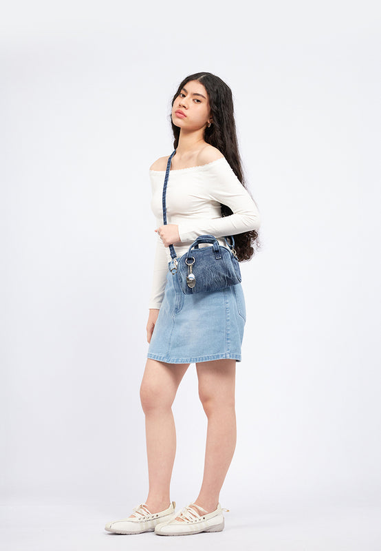 Light Blue Charm Mini Bag