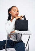 Brown Puff Sling Bag