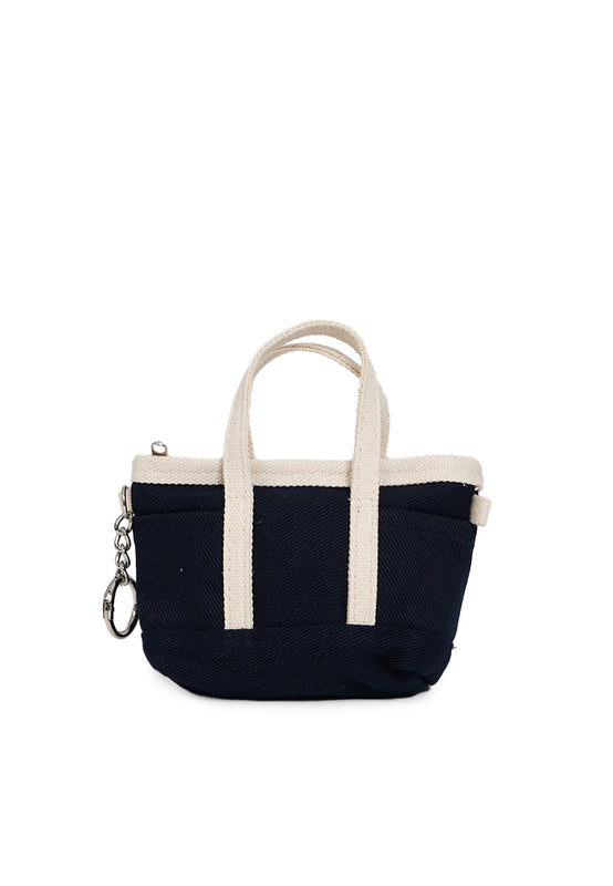 Navy Bag Charm