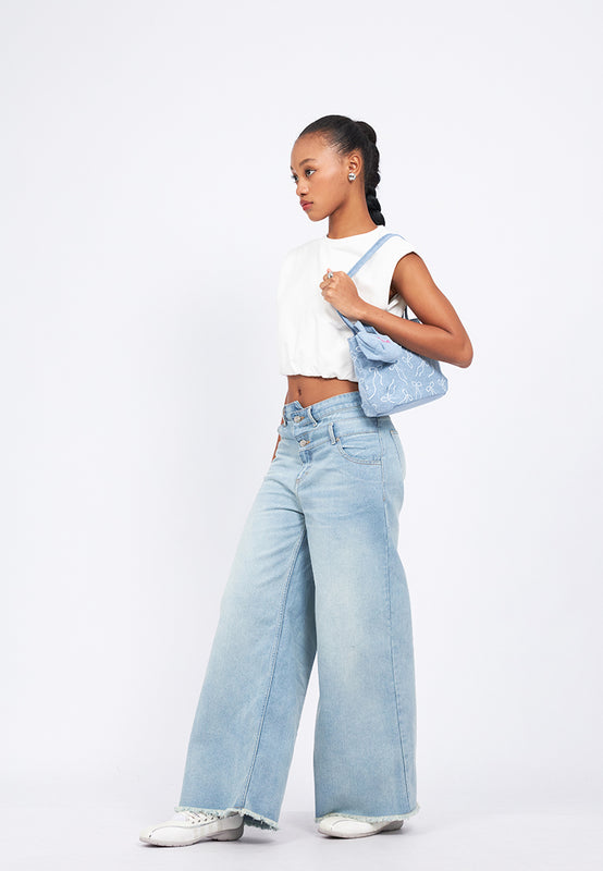 Light Blue Shoulder Bag