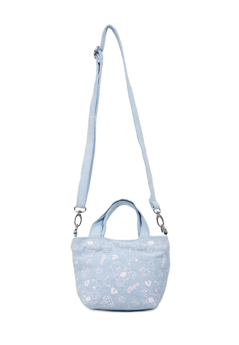 Care Bears Sling Bag Light Blue