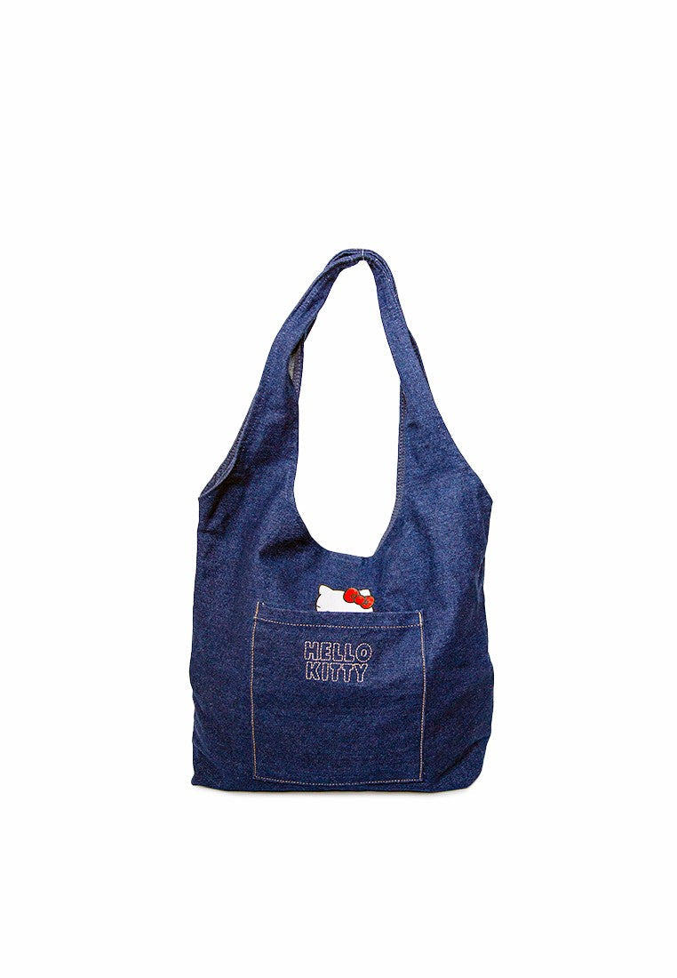 Hello Kitty Shoulder Bag Dark Blue