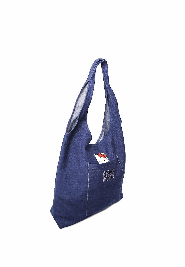 Hello Kitty Shoulder Bag Dark Blue