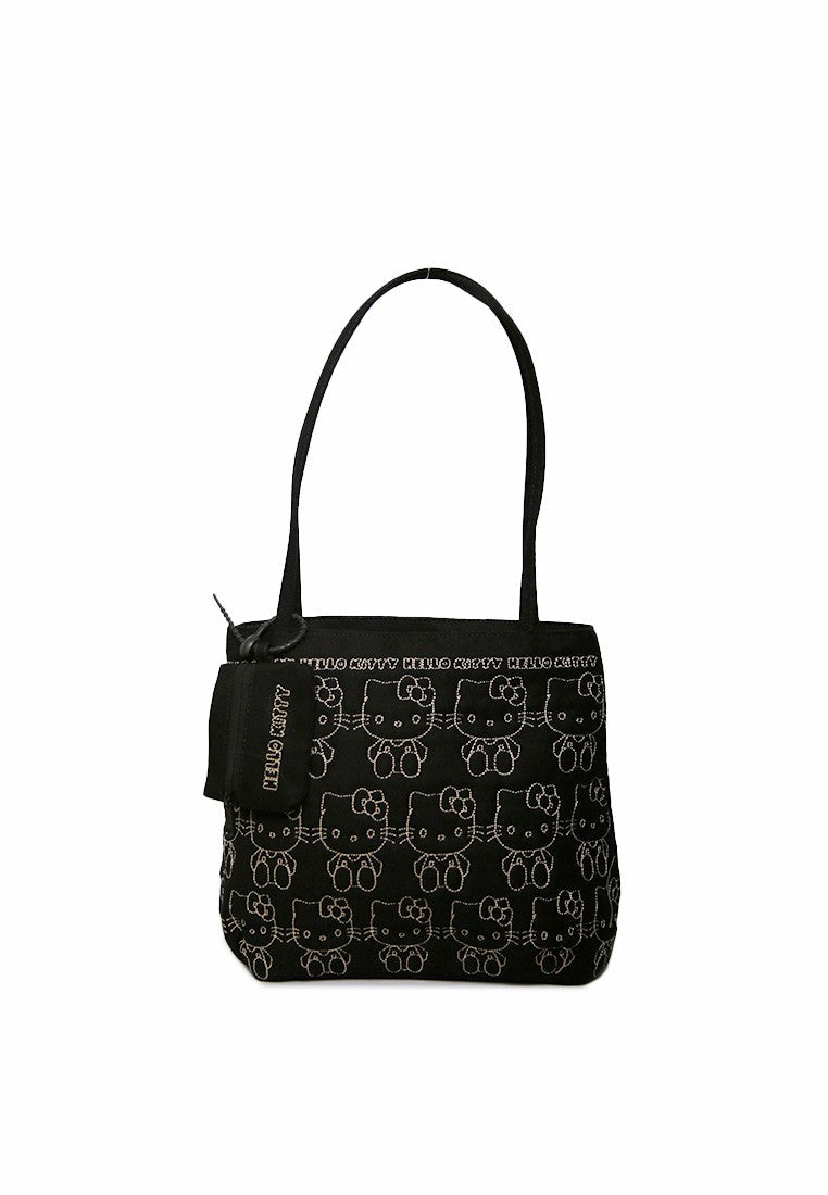 Hello Kitty Shoulder Bag Black